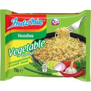 INDOMIE Vegetable - Kasvistenmakuinen pikanuudelikeitto 75 g