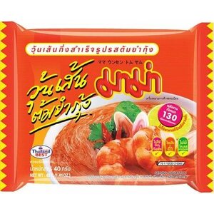 MAMA Tom Yam Koong sopa de fideos con judías 40 g