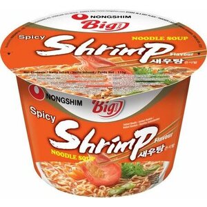 NONGSHIM Instant Noodle Big Bowl Shrimp 115 g