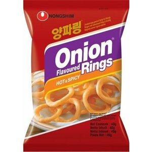 NONGSHIM Rondelles Oignon Épicées 40 g