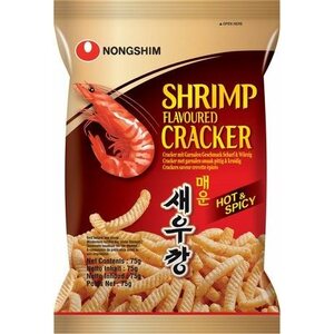 NONGSHIM Garnelen Kräcker Scharf 75 g