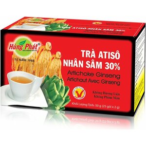 HUNG PHAT Artichoke Ginseng Tea 25 x 2 g