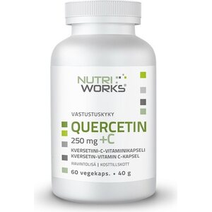 NUTRIWORKS Capsule quercetina-vitamina C 250 mg 60 pz 40 g