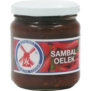 WIND MILL ORIENTAL FOODS Pasta de chile Sambal Oelek 200 g