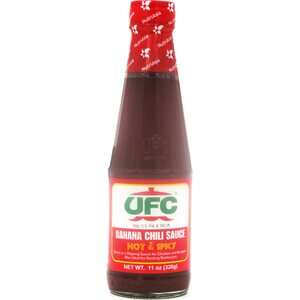 UFC Banan chilisaus (varm og krydret) 320 g