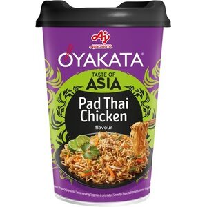 OYAKATA Pad Thai – Instant-Tassennudeln mit Hühnergeschmack, 93 g