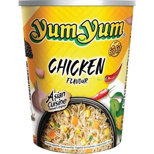 YUMYUM Instant Cup Noodle Soup with Chicken Flavour 60 g