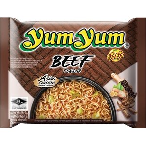 YUMYUM Marha ízű instant tésztaleves 60 g