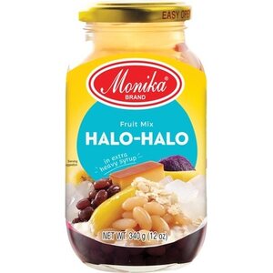 MONIKA Halo-Halo - Mélange de fruits dans un bouillon sucré 340 g