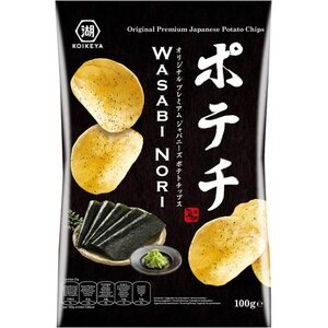 KOIKEYA Potetgull - Wasabi Nori 100 g