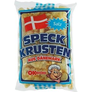 OK SNACKS Paistetut pekoninkuoret suolattuna 150 g