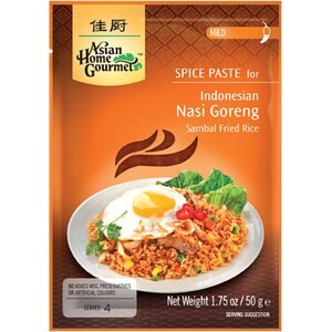 ASIANHOMEGOURMET Kořenící pasta pro indonéské Nasi Goreng 50g