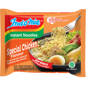 INDOMIE Special Chicken - Zupa makaronowa o smaku kurczaka 40 x 75 g