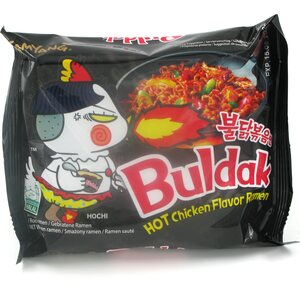 SAMYANG Buldak – Scharfe Instant-Ramen-Nudeln mit Hühnergeschmack, 5 x 140 g