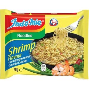 INDOMIE Gamberetti - Zuppa di noodle istantanei al gusto di gamberetti 70 g