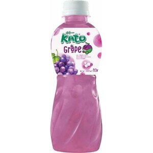 KATO Succo d'uva con Nata De Coco (gel di cocco) 320 ml