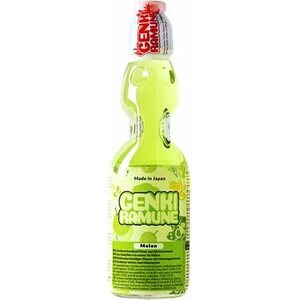 GENKI RAMUNE Sodagetränk mit Melonengeschmack 200 ml