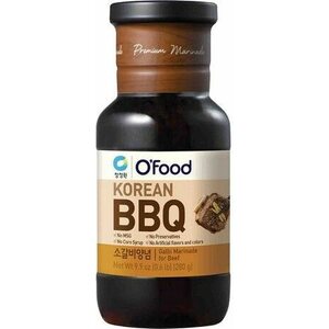 O'FOOD Koreanische BBQ-Galbi-Marinade für Rindfleisch, 280 g