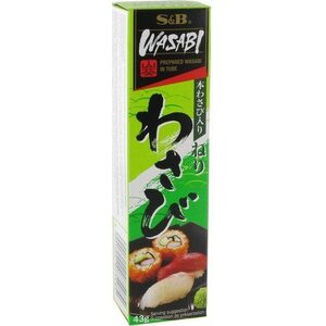 S&B Pasta de wasabi (tubo) 43 g