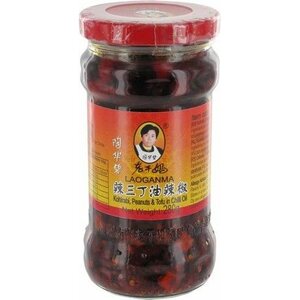 LAO GAN MA コールラビ、ピーナッツ、豆腐のラー油漬け 280 g