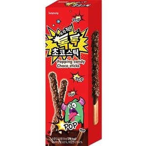 SUNYOUNG Popping Big Choco Sticks 54 g