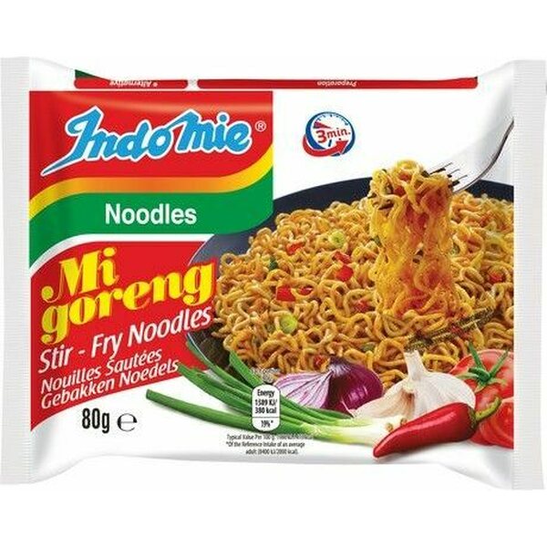 INDOMIE Mi Goreng Friterade nudlar 80 g