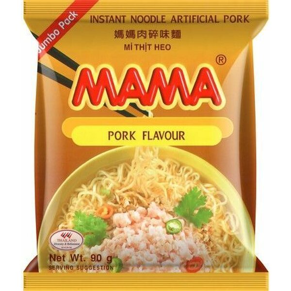 MAMA Instant-Nudelsuppe mit Schweinegeschmack, 90 g