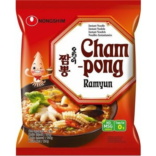 NONGSHIM Instant Noodle Soup Champong 124 g