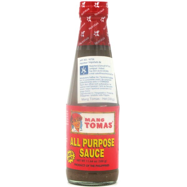 MANG TOMAS Salsa multiusos (picante y picante) 330 g