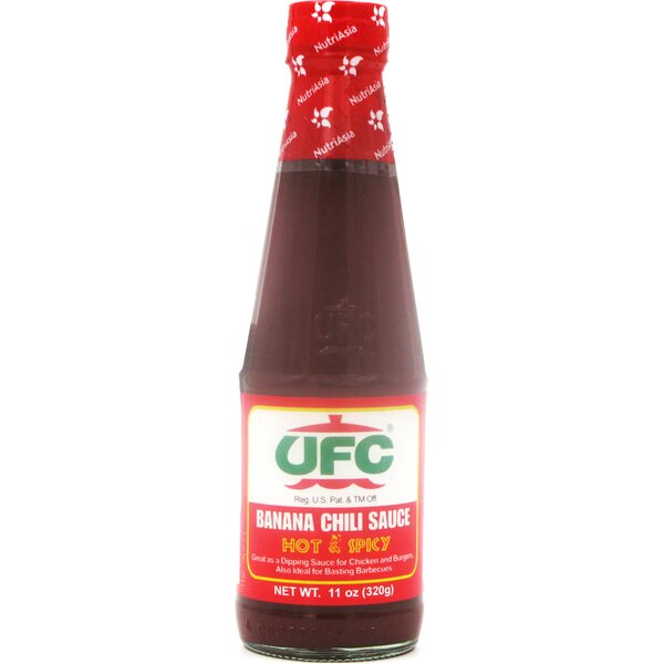 UFC Banan chilisauce (varm og krydret) 320 g