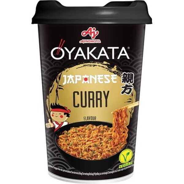 OYAKATA Japanilainen curry-maustettu pikakuppinuudeli 90 g