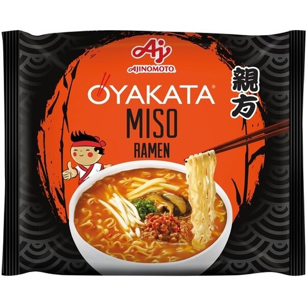 OYAKATA Instant Ramen Noodle Soup with Miso Flavour 89 g