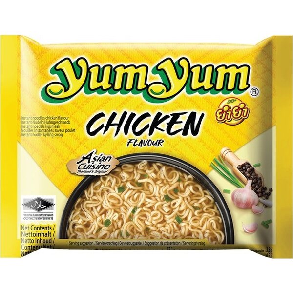 YUMYUM チキン風味即席めんスープ 70g