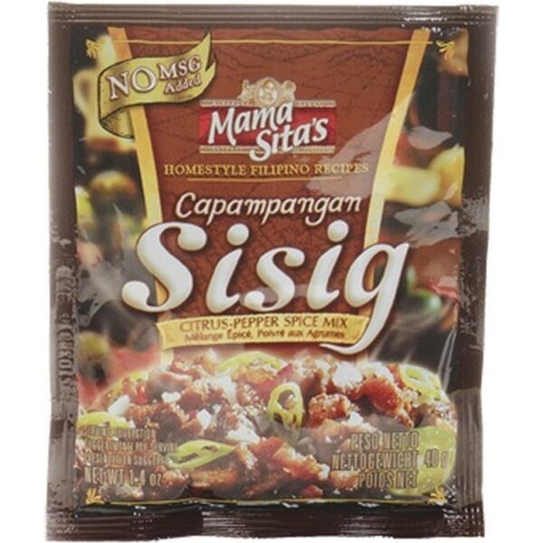 MAMA SITA'S Sisig - Mezcla de especias con limón y pimienta 40 g