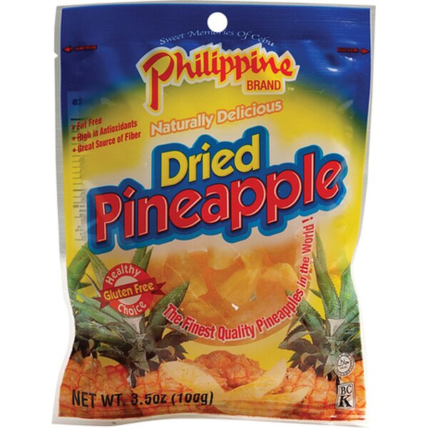 PHILIPPINE BRAND Morceaux d'ananas séchés 100 g