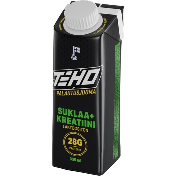 TEHO Suklaa+kreatiini palautusjuoma 330 ml