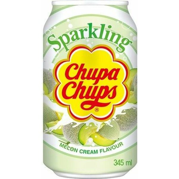 CHUPA CHUPS Erfrischungsgetränk mit Melonen- und Sahnegeschmack 345 ml