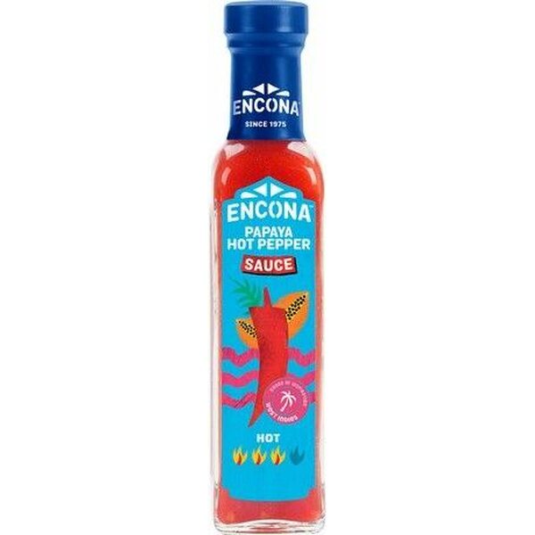 ENCONA Varm pebersauce med papaya 142 ml