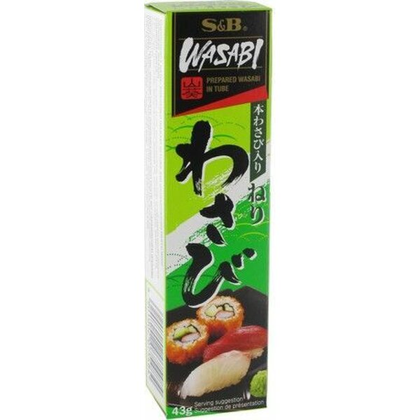 S&B Pâte de wasabi (tube) 43 g